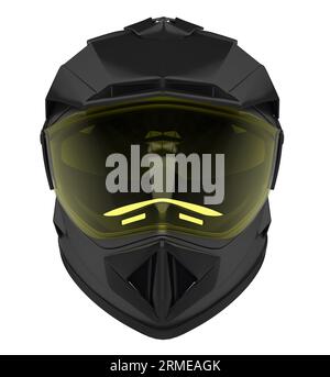 Motocross Helmet Isolated Stock Photo - Alamy