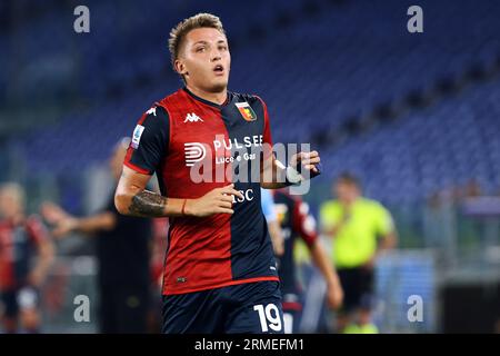 Mateo Retegui of Genoa Cfc during the Italian Serie A, football