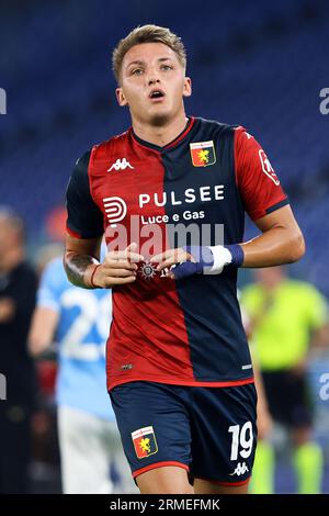 Mateo Retegui of Genoa Cfc during the Italian Serie A, football