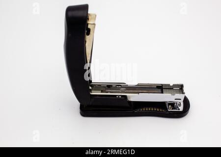 the stapler tools using for documentation attachment Stock Photo