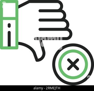 Thumbs Down Icon Stock Vector Image & Art - Alamy