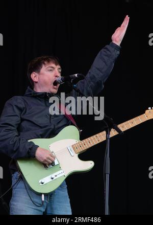 Portsmouth, United Kingdom. 27th August 2023. The Enemy perform a live set at Victorious Festival 2023. Cristina Massei/Alamy LIve News Stock Photo