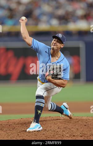 ST. PETERSBURG, FL - JUN 09: Jake Bauers (9) of the Rays at first