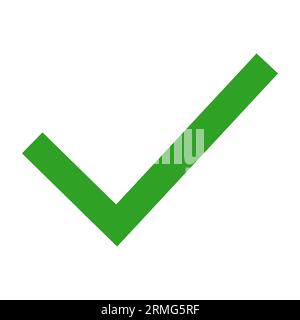 Green check mark icon. Design can use for web and mobile app. Vector illustration Stock Vector