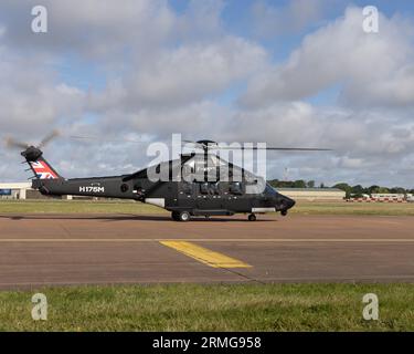 Finnish Air Force NH90 helicopter displaying at the 2018 Royal  International Air Tattoo Stock Photo - Alamy
