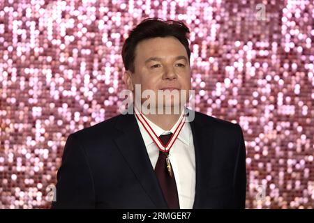 London, UK. 23rd Oct, 2018. Mike Myers attends the World Premiere of 'Bohemian Rhapsody' at SSE Arena Wembley in London. (Photo by Fred Duval/SOPA Images/Sipa USA) Credit: Sipa USA/Alamy Live News Stock Photo