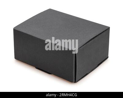black box path isolated on white Stock Photo