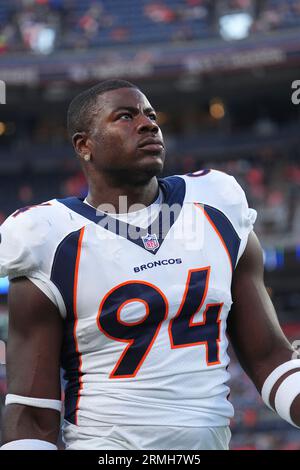 Denver Broncos linebacker Aaron Patrick (94) during the first half