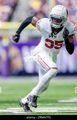 Arizona Cardinals cornerback Christian Matthew (35) warms up before an NFL  football game against the New Orleans Saints, Thursday, Oct. 20, 2022, in  Glendale, Ariz. (AP Photo/Rick Scuteri Stock Photo - Alamy