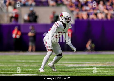 Arizona Cardinals cornerback Kris Boyd (29) lines up during an NFL pre- season game against the Denver Broncos, Friday, Aug. 11, 2023, in Glendale,  Ariz. (AP Photo/Rick Scuteri Stock Photo - Alamy