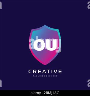 initial logo With Colorful template vector. Stock Vector