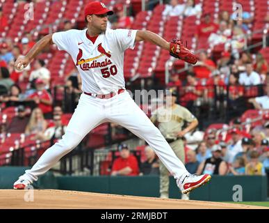 Download Adam Wainwright Pitching Pose Wallpaper