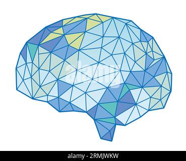 Artificial Intelligence Vector Concept Illustration Isolated On A White Background. Stock Vector