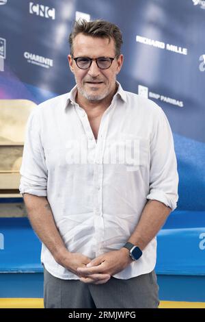 Angouleme, France. 23rd Aug, 2023. Benjamin Castaldi attends the Casque d'Or during the 16th Angouleme French-Speaking Film Festival on August 23, 2023 in Angouleme, France. Photo David NIVIERE Credit: Abaca Press/Alamy Live News Stock Photo