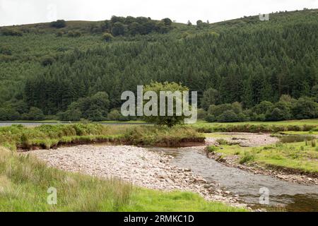 Glyn Collwn Pontsticill Reservoir  Brecon Beacons Bannau Brycheiniog   Wales Stock Photo