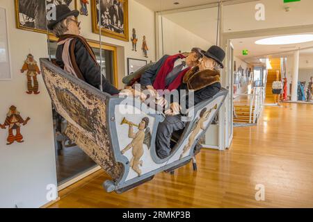 In the foyer of the Buchheim Museum of Imagination, Bernried am Starnberger See, Upper Bavaria Stock Photo