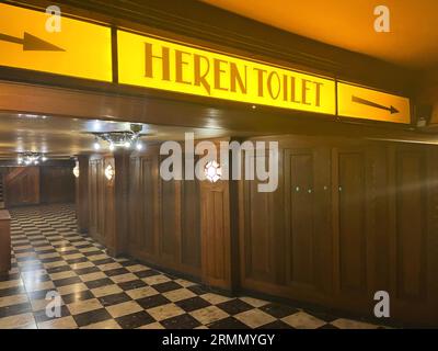 Amsterdam, Netherlands. August 29, 2023. The interior of the Tuschinsky Theatre in Amsterdam. High quality photo Stock Photo