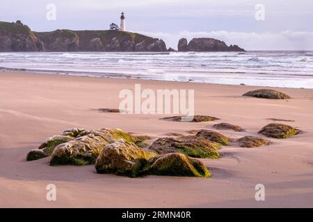 Yaquina Head Lighthouse Stock Photo