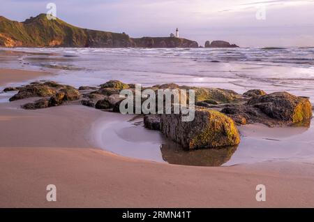 Yaquina Head Lighthouse Stock Photo