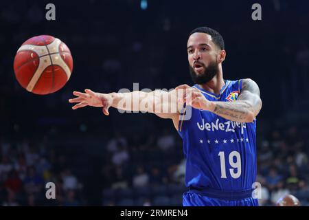 Okinawa Arena, Okinawa, Japan. 30th Aug, 2023. Heissler Guillent (VEN), AUGUST 30, 2023 - Basketball : FIBA Basketball World Cup 2023 1st Round Group F match between Georgia - Venezuela at Okinawa Arena, Okinawa, Japan. Credit: YUTAKA/AFLO SPORT/Alamy Live News Stock Photo