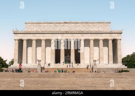 Lincoln Memorial in Washington, D.C., USA. Stock Photo