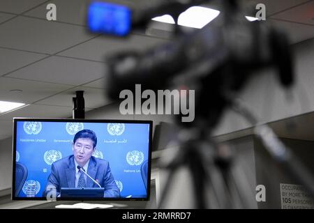 South Korean Deputy Permanent Representative to the UN Hahn Choong-hee ...