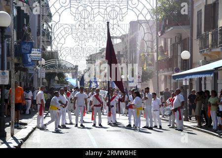 Palmi Reggio Calabria 27 aug 2023 - Varia di Palmi, procession Credit: Giuseppe Andidero Stock Photo