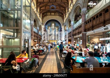 Mercato Mayfair, food market. Stock Photo