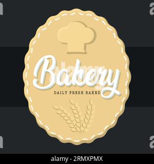 Vintage premium quality bakery poster Vector Stock Vector