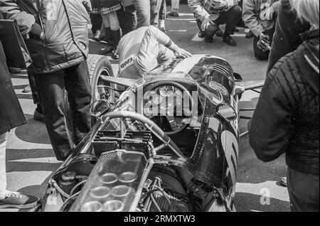 Eagle-Weslake car of Dan Gurney at the 1967 Watkins Glen F1 Grand Prix ...