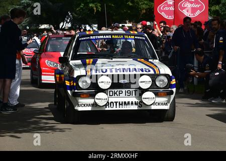 Ford Escort RS 1800, 50 Years of WRC, World Rally Championship, A selection of the worlds finest and most successful WRC cars, covering stage rallies Stock Photo