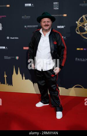 Cologne, Germany. 30th Aug, 2023. Lutz Heineking Jr, director, arrives for the reception at the Cologne Jury Meeting for the International Emmy Award 2023. Credit: Henning Kaiser/dpa/Alamy Live News Stock Photo