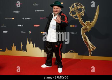 Cologne, Germany. 30th Aug, 2023. Lutz Heineking Jr, director, arrives for the reception at the Cologne Jury Meeting for the International Emmy Award 2023. Credit: Henning Kaiser/dpa/Alamy Live News Stock Photo