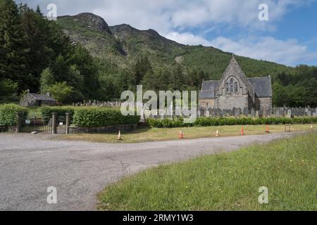 St Johns church near Ballachulish Stock Photo