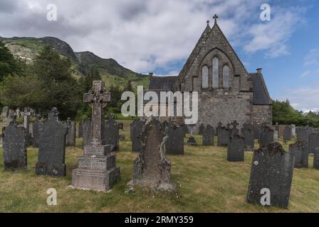 St Johns church near Ballachulish Stock Photo