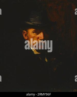 Portrait of John Ford Paterson 1896 by John Longstaff Stock Photo