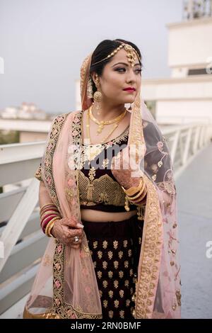 Bride: Aanjana Giri Outfit @behuli.theboutique Make up & hair  @aesthete.studio.academy Photography @aesthete.academy.studio . . . . Fo...  | Instagram