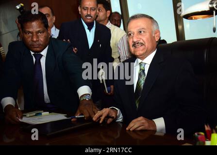 (141203) -- NEW DELHI, Dec. 3, 2014 -- The new director of India s Central Bureau of Investigation (CBI) Anil Kumar Sinha is seen at the CBI headquarters in New Delhi, India, Dec. 3, 2014. Senior IPS (Indian Police Service) officer Anil Kumar Sinha was on Tuesday night appointed director of CBI. ) INDIA-NEW DELHI-CBI-DIRECTOR ParthaxSarkar PUBLICATIONxNOTxINxCHN   New Delhi DEC 3 2014 The New Director of India S Central Bureau of Investigation CBI Anil Kumar Sinha IS Lakes AT The CBI Headquarters in New Delhi India DEC 3 2014 Senior Ips Indian Police Service Officer Anil Kumar Sinha what ON Tu Stock Photo