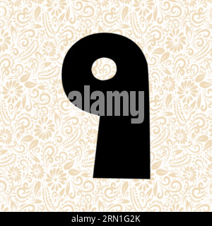 Funny Alphabet 9 , Black alphabet vector, alphabet vector, alphabet silhouette vector, font vector, Latter Art, Alphabet Vector, Font Vector Stock Vector