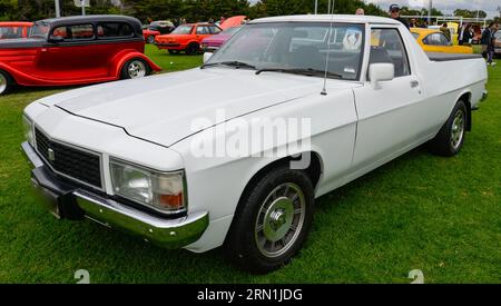 Holden WB Ute Car GM Vintage Retro Show Shine Day Out, Melbourne Victoria Stock Photo