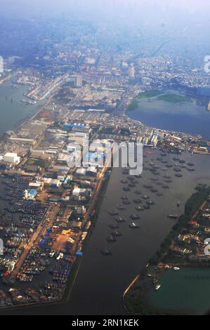 (150107) -- JAKARTA, Jan. 7, 2015 -- Photo taken on Jan. 7, 2015 from a window of a commercial flight shows an aerial view of the north Jakarta coast in Jakarta, Indonesia. )(hy) INDONESIA-JAKARTA-AERIAL VIEW AgungxKuncahyaxB. PUBLICATIONxNOTxINxCHN   Jakarta Jan 7 2015 Photo Taken ON Jan 7 2015 from a Window of a Commercial Flight Shows to Aerial View of The North Jakarta Coast in Jakarta Indonesia Hy Indonesia Jakarta Aerial View  PUBLICATIONxNOTxINxCHN Stock Photo