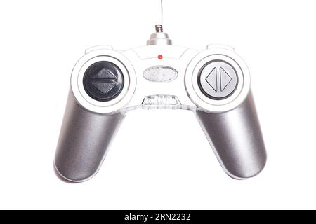 Game controller isolated on white background. Stock Photo