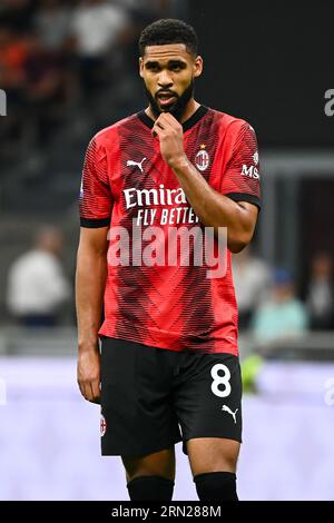 Ruben Loftus-Cheek of Ac Milan in action during the Coppa Italia match ...