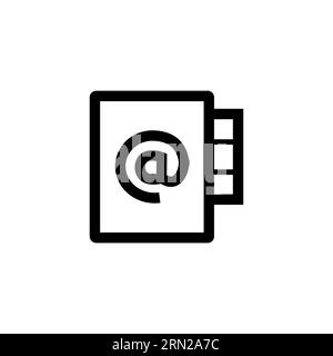 Address book icon Illustration design Stock Vector