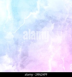 Abstract pastel coloured hand painted watercolour texture Stock Vector
