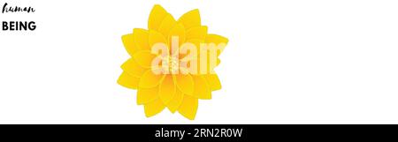 Flowers shapes used for different purposes, like celebrations, entertainment and festivals. Stock Vector