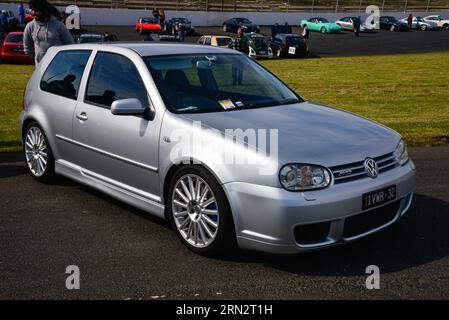 Volkswagen VW Golf Mk4 Mark iv Silver Vintage Retro Show Shine Day