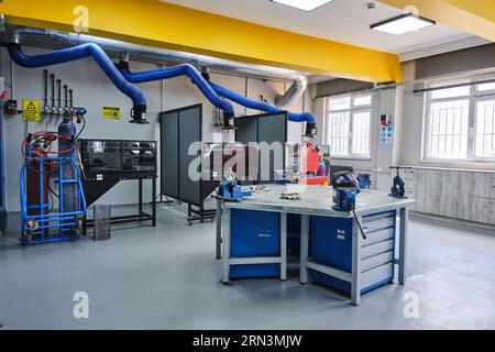 factory. workshop. lab. class. Stock Photo