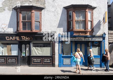 Whitstable is a town in the Canterbury district, on the north coast of Kent Stock Photo