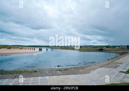 Lossiemouth East Beach Lossiemouth Moray Scotland Stock Photo